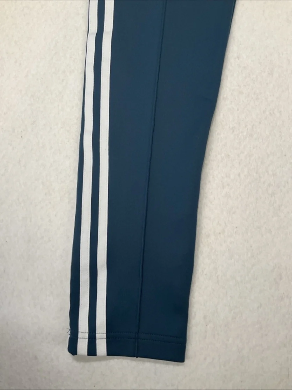 Adidas Track Pants Womens XS Blue Tiro Zip Pockets Trefoil Athletic Tapered Zip
